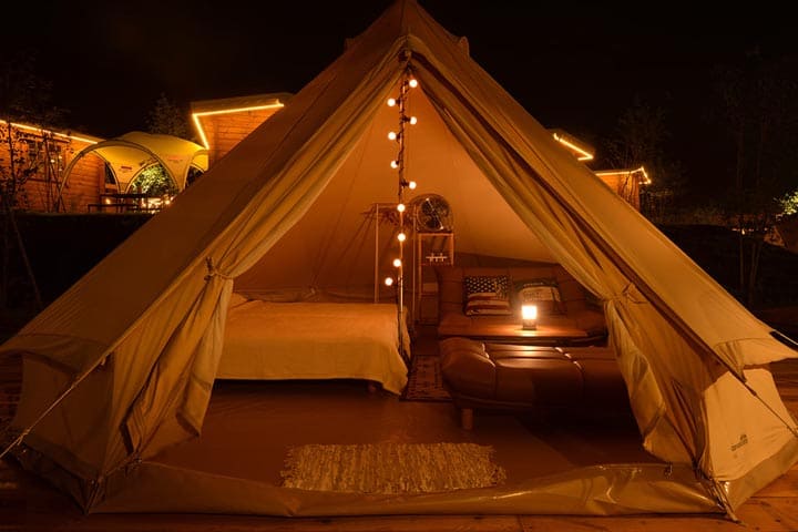 GLAMPING TENT COMFORT