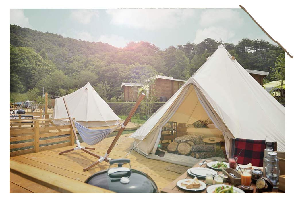 GLAMPING TENT COMFORT